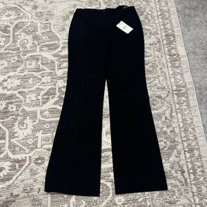 NWT Theory Black Flared Trousers